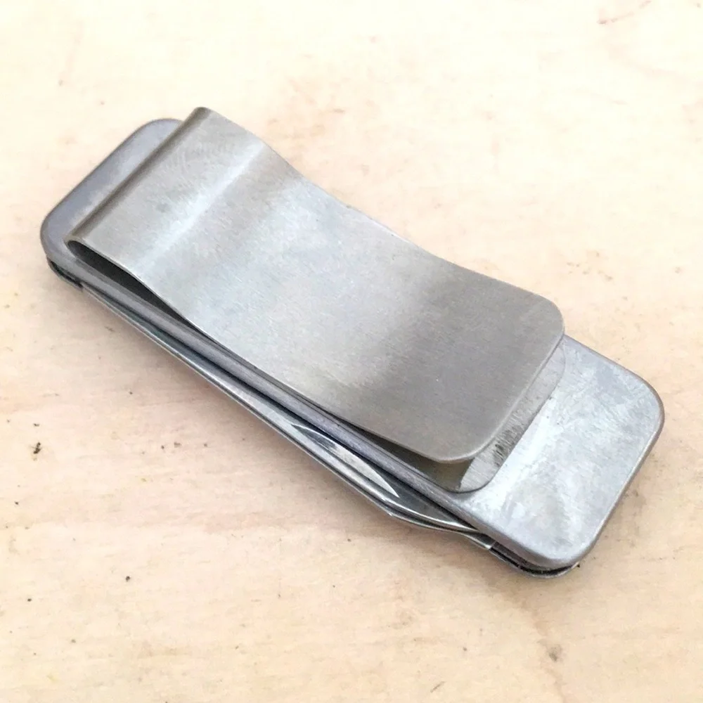 Miami Heat logo stainless steel multi-tool money clip
